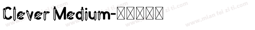 Clever Medium字体转换